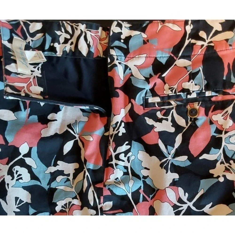 Women's Lady Hagen Skort Skirt, Size 8, Blues, Coral & White‎